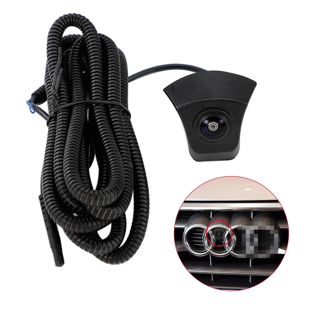 

Car Front Camera Suitable For Audi A3 A4 B6 B8 Q7 80 A6 A1 A5 B3 C7 C6 Q5 Q3 B7 V8 TT Quattro Allroad Universal HD Night Vision