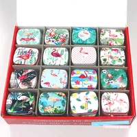 12pcslot 5 54 31 5cm mini cake iron box candy storage box wedding jewelry pill cases tin box cable organizer container