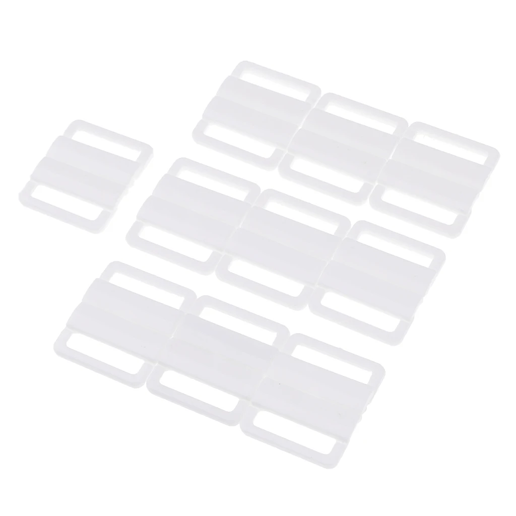 10 комплектов модная тесьма пряжки для бюстгальтера пластиковая застежка ремень