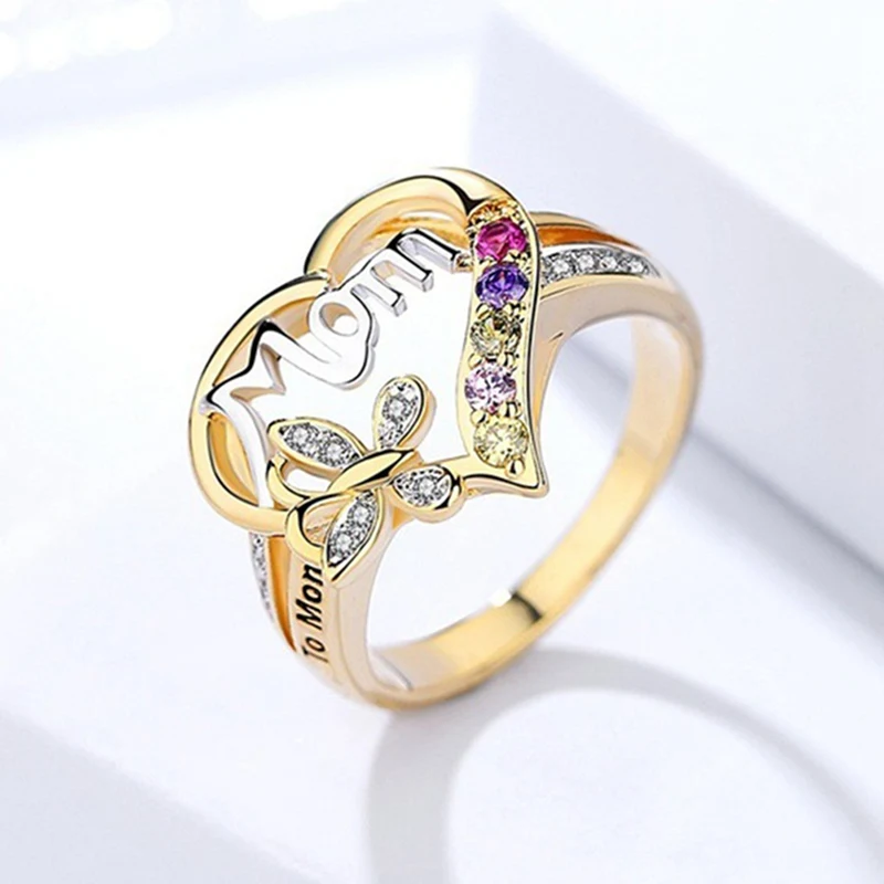 Одежда высшего качества подарок на день матери мама полый дизайн в форме сердца