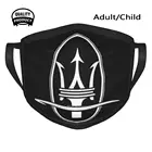 Maserati Trident логотип белый пыленепроницаемый уличный зимний теплый рот маска Alfa Romeo Авто Fiat Италия логотип роскошный гоночный автомобиль