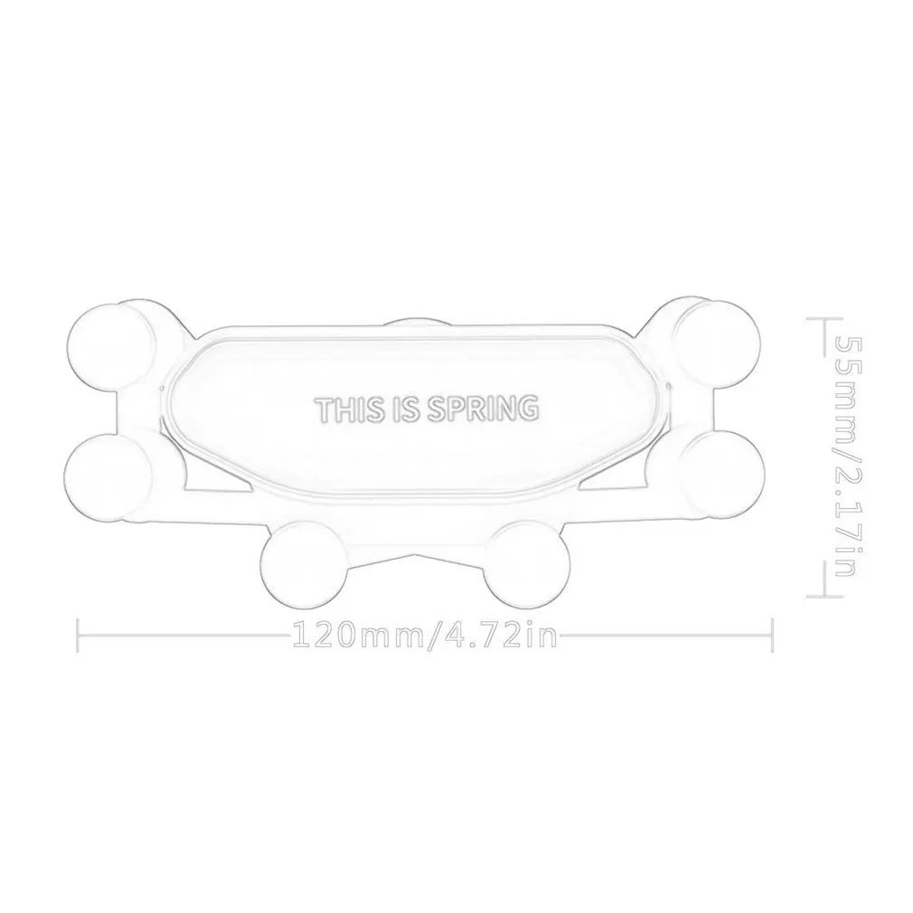 

Holder Automatic Gravity Clamping Grip Car Air Vent Phone Hand Stand Non-Slip Automatic Grip Car Phone Holder