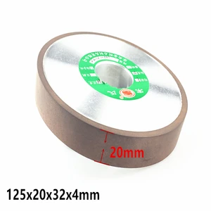 Jrealmer 125x32x20 мм алмазная шлифовальная машина, плотное колесо, обрабатывающее лезвие пилы, шлифовальный станок, 32 мм отверстие