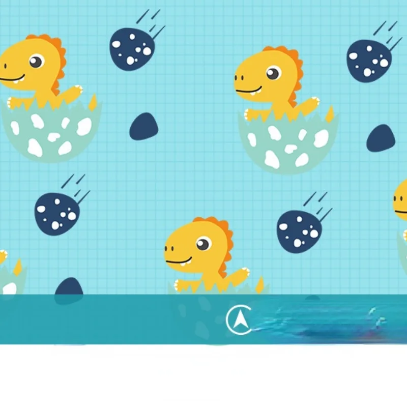 

Cartoon Print Baby Swimming Float Inflatable Waist Float Lying Swimming Ring Swim Ring Swim Trainer For Infant Swimmers