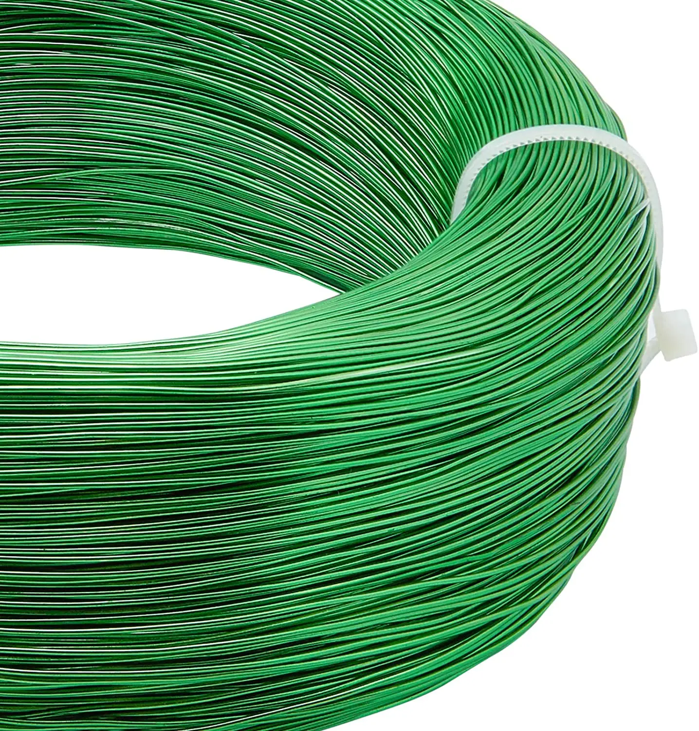 

918 Feet 22 Gauge Aluminum Wire Bendable Metal Sculpting Wire for Beading Jewelry Making Art and Chrismas Craft Project Green