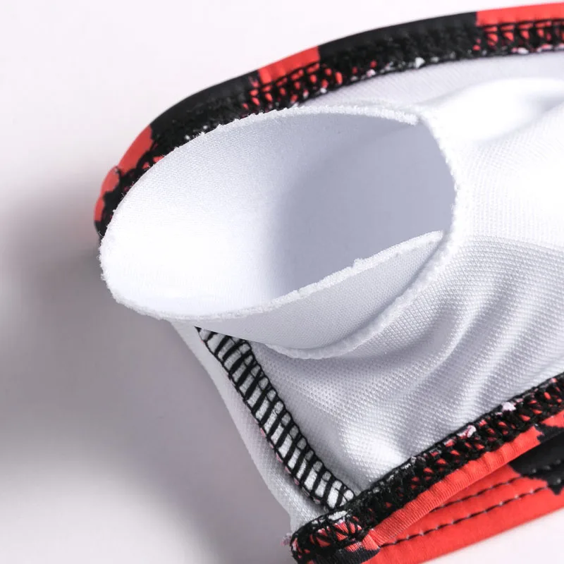 Hirigin летний женский Персиковый Загар на одно плечо леопардовый эластичный