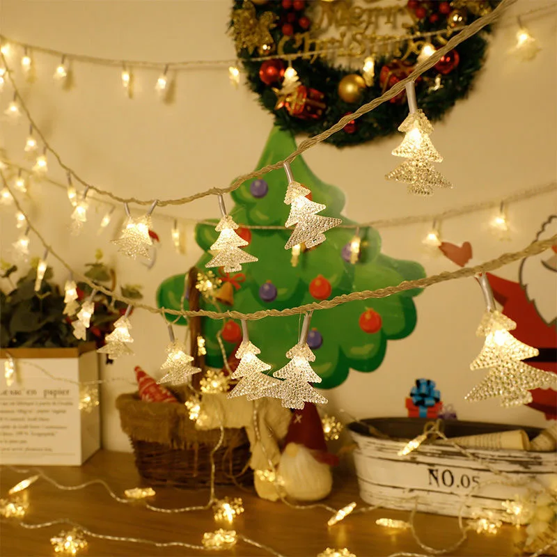 

USB/Battery Operated Christmas Tree String Lights 10/20/30/40 LED Fairy Light for Christmas Wedding Party Indoor Home Decoration
