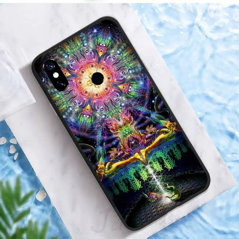 

The mandala chakra yoga painting Phone Case For Xiaomi Redmi note 7 8 9 t max3 s 10 pro lite funda shell cover coque