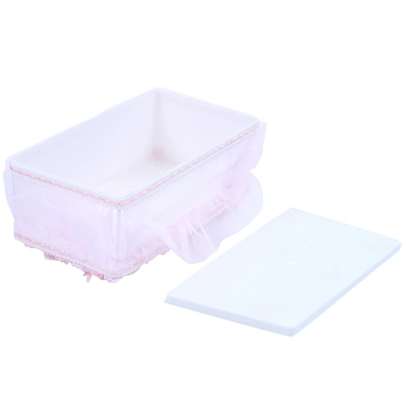 Домашние прямоугольные цветочные кружева коробка для салфеток чехол хранения