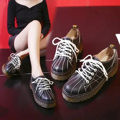 Обувь в стиле японской Лолиты Женская обувь Харадзюку Универсальная для