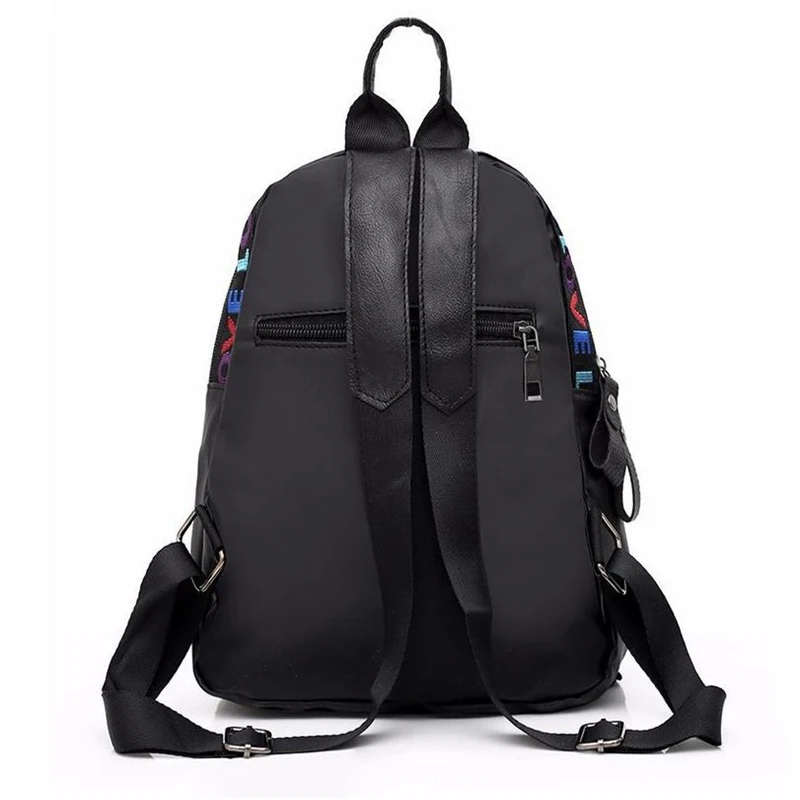 

2021 Korean Style Women Mini Backpack Oxford Shoulder Bag For Teenage Girls Multi-Function Small Bagpack Female Phone Pouch
