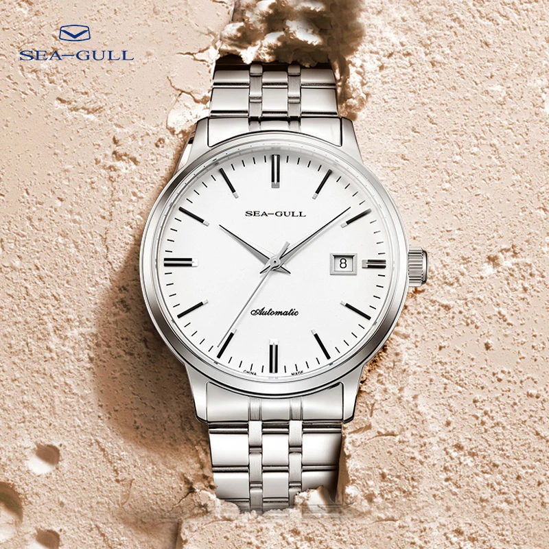 Новинка 2020 мужские механические часы Seagull повседневные деловые автоматические