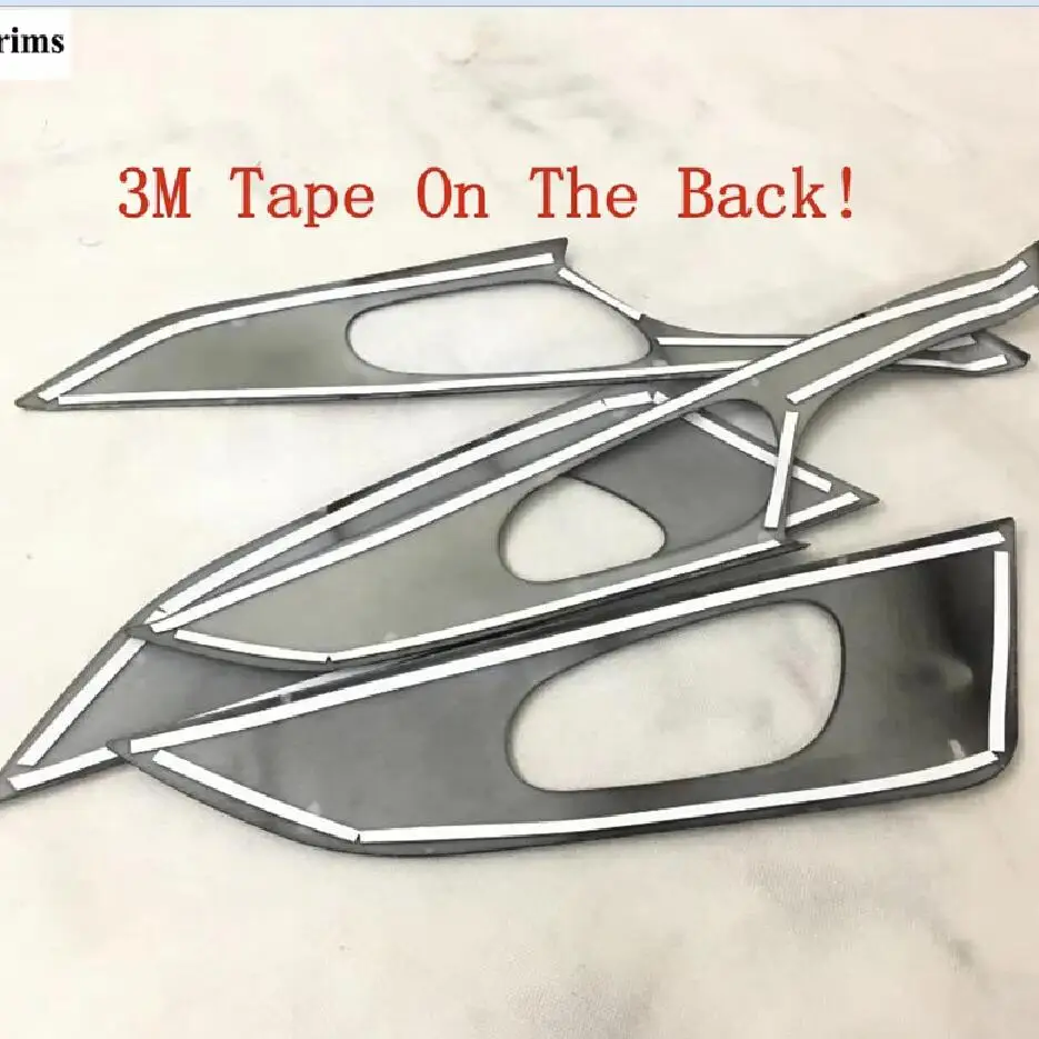 

Inner Door Pull Doorknob Handle Hand-clasping Bowl Decoration Panel Cover Trim Fit For Nissan X-trail T32 Rogue 2014 - 2020 ABS