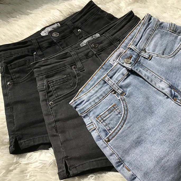 Женские рваные джинсовые шорты с высокой талией женские летние для женщин