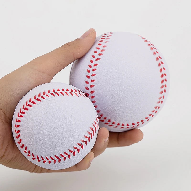 

12pcs/opp PU foam Toy baseball sponge baseballs