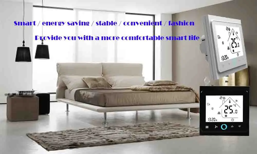 2p 4p cooling/heating digital wireless wifi thermostat room temperature control for Central air conditioning