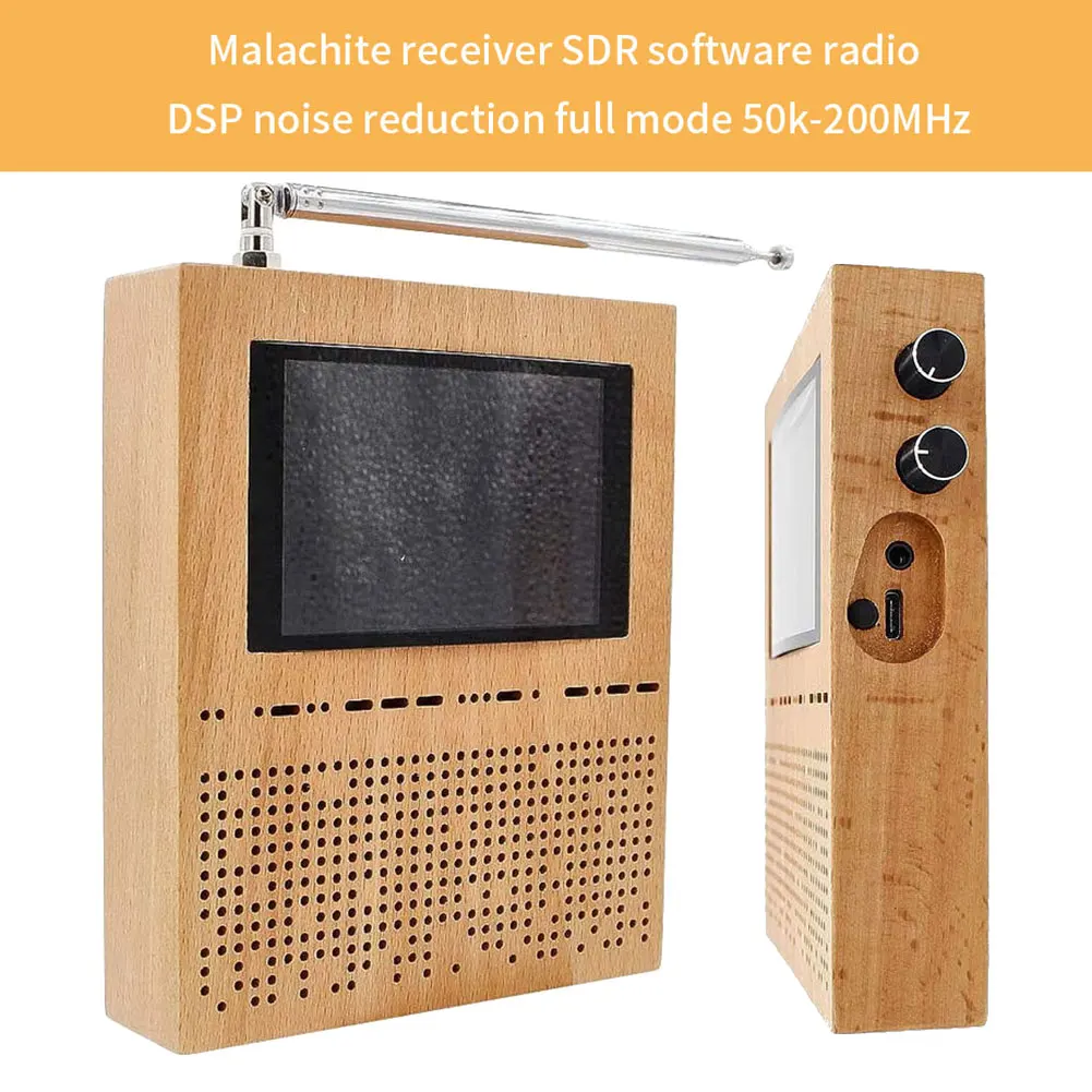 Цифровой сигнальный приемник с ЖК экраном 3 5 дюйма SDR радио малахит Malahit DSP