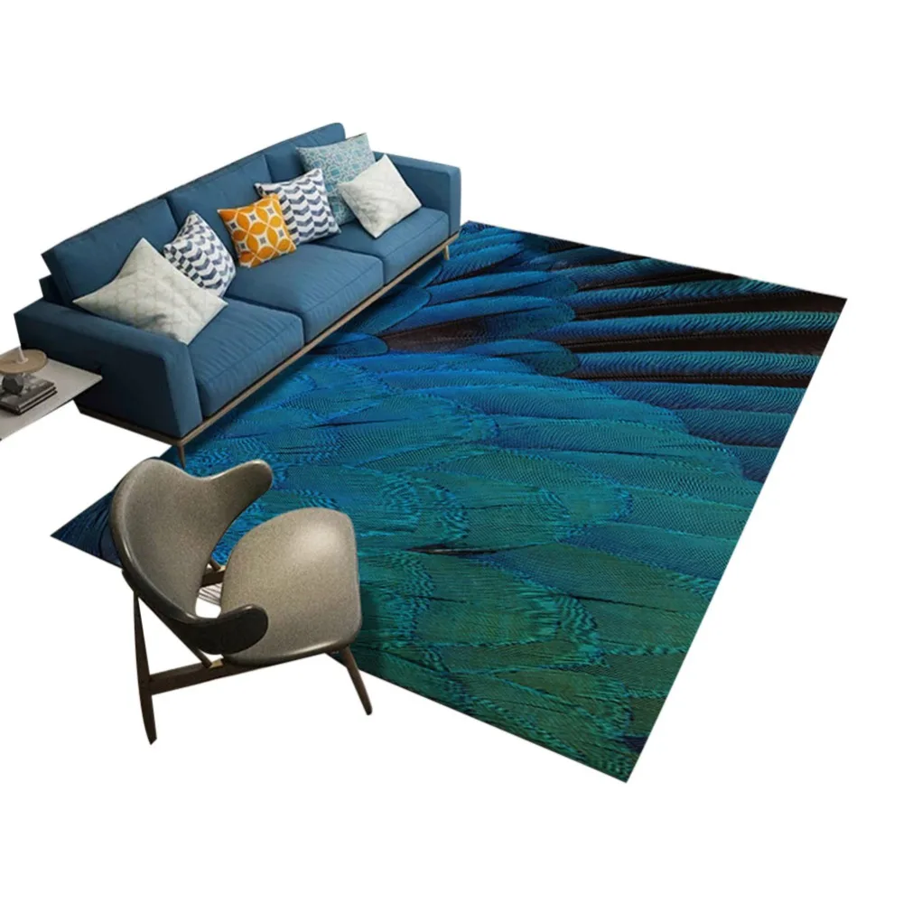 Ковер с животной текстурой меховой ковер для гостиной спальни Настенный Коврик