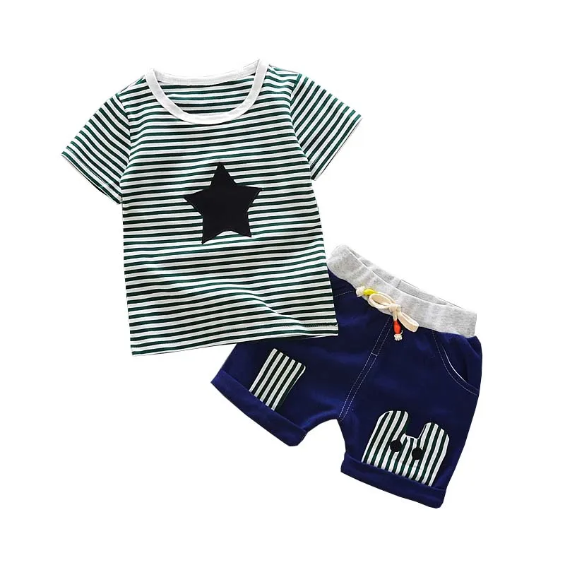 Комплекты одежды для мальчиков летний комплект маленьких детские спортивные