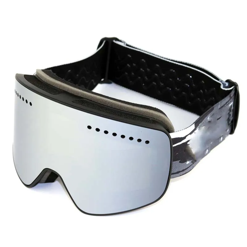 goggles column magnetic absorption adult can card myopia big field of view double-layer anti-fog climbing outdoor ski glasses