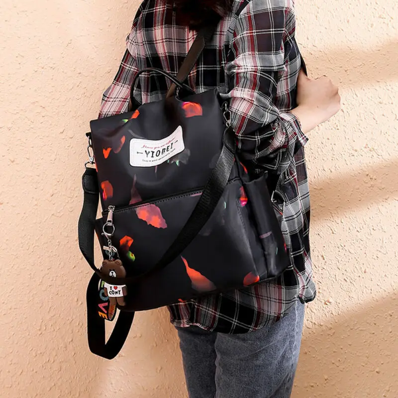 Женский рюкзак из ткани Оксфорд водонепроницаемый Повседневный дорожный с