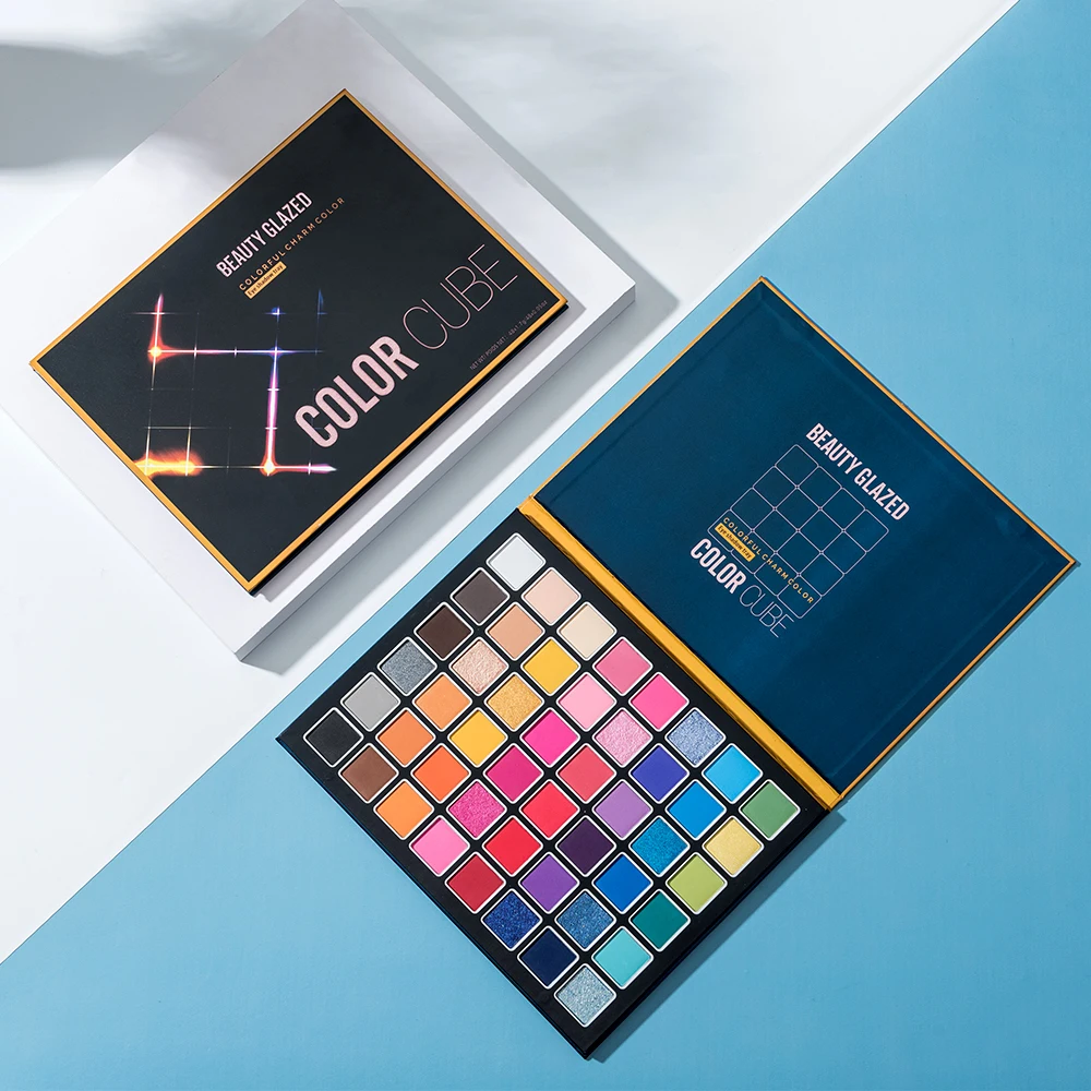 

Палетка теней для век Beauty Glazed, 48 цветов