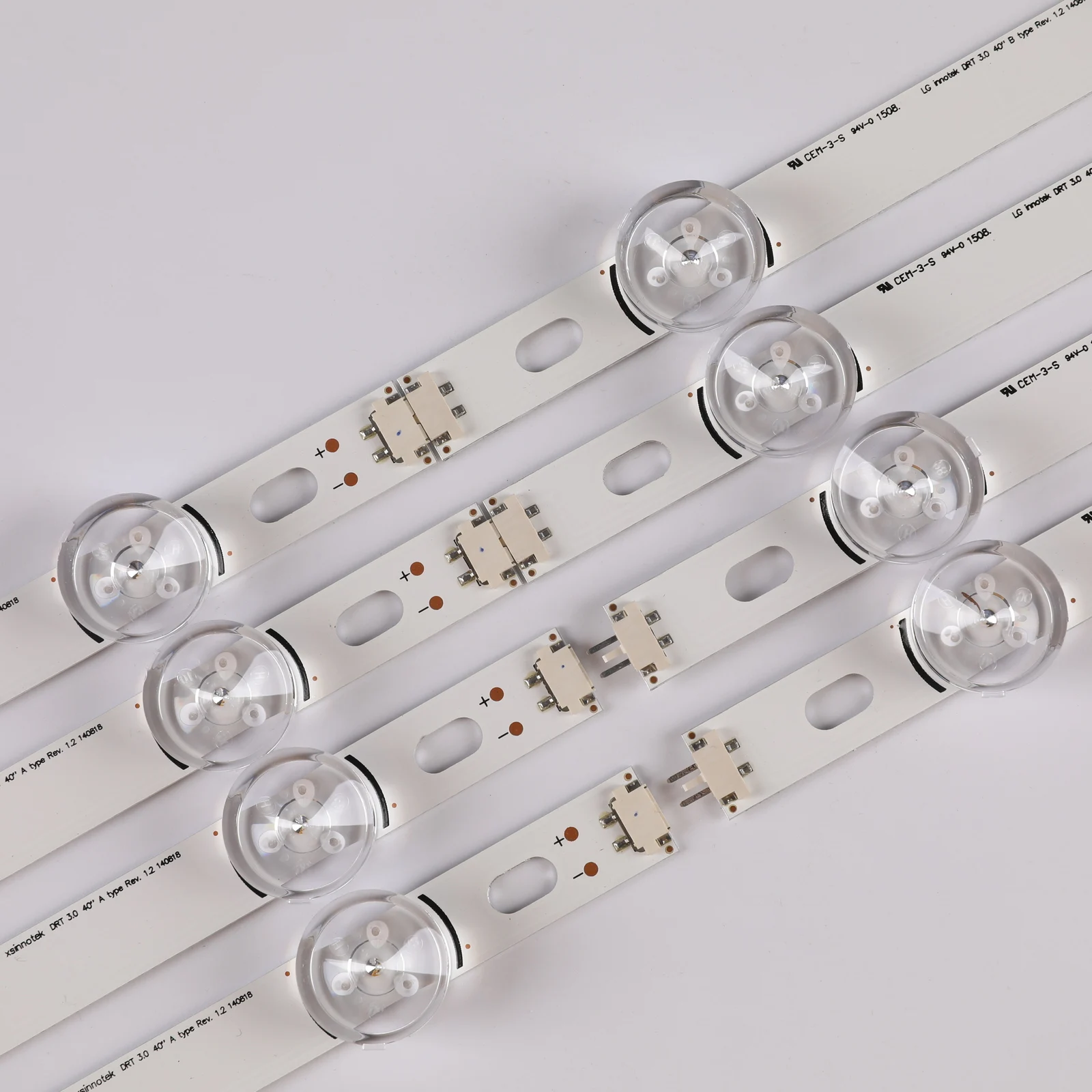 Новый комплект из 8 светодиодный ных лент для подсветки телевизора LG 40LF630V 40LF570V