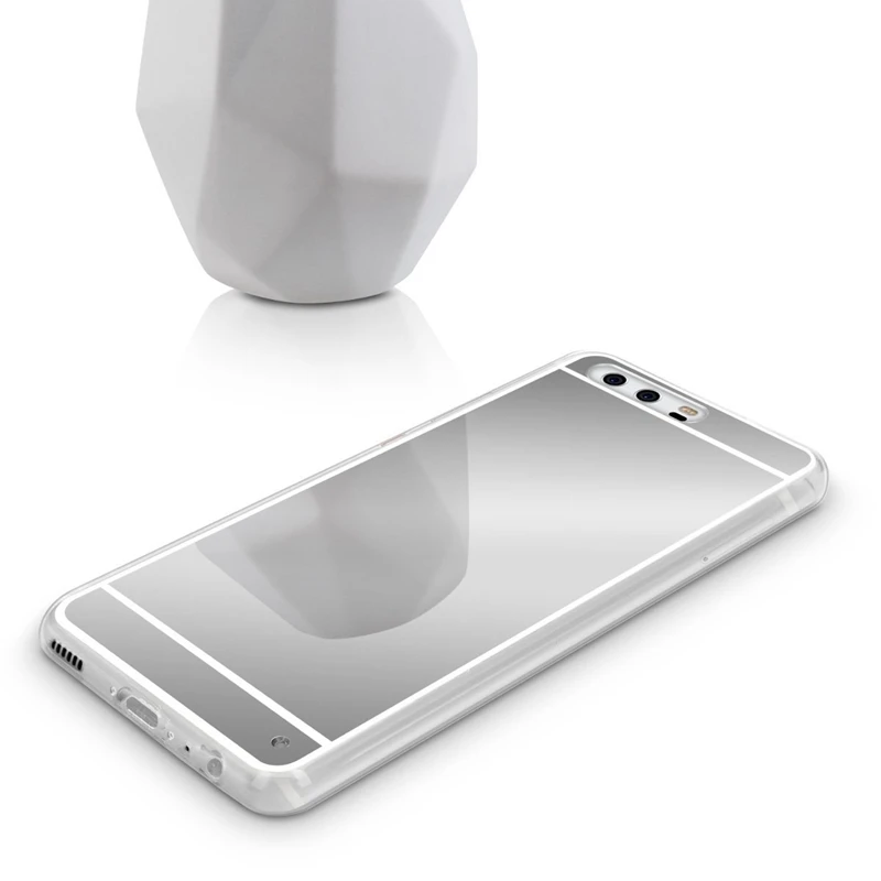 UPaitou зеркальный чехол для Huawei P10 P9 Plus P20 Pro P8 Lite 2017 TPU акриловый с мягкой силиконовой