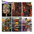 Алмазная картина Стразы с ложкой для кухни, украшение для дома ручной работы, ASF2201