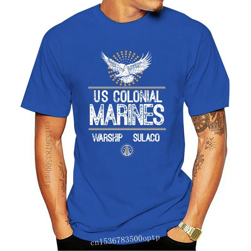 

New Aliens T-Shirt Colonial Marines Tee US Sulaco Warship Attack Bugs movie film 80s Cool Casual pride t shirt men Unisex