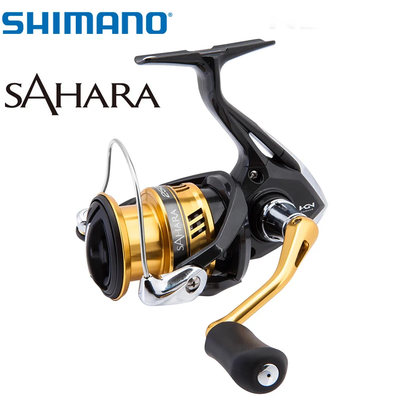 

SHIMANO SAHARA Fishing Reel 500 1000 2000HGS 2500 2500HGS C3000 C3000HG 4000XG 5000XG 5.0:1/6.2:1 Gear Ratio X-Ship Saltewater