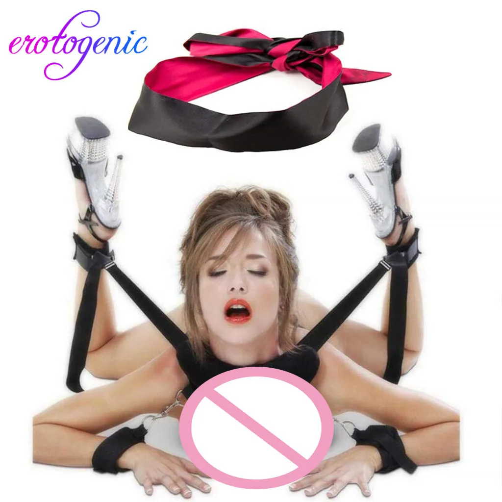 Sex Play Thigh Restraint Sling for Fetish Game Bondage Tie up Cuffs Adult Toy Juguete Sexual Restraints Accessories |