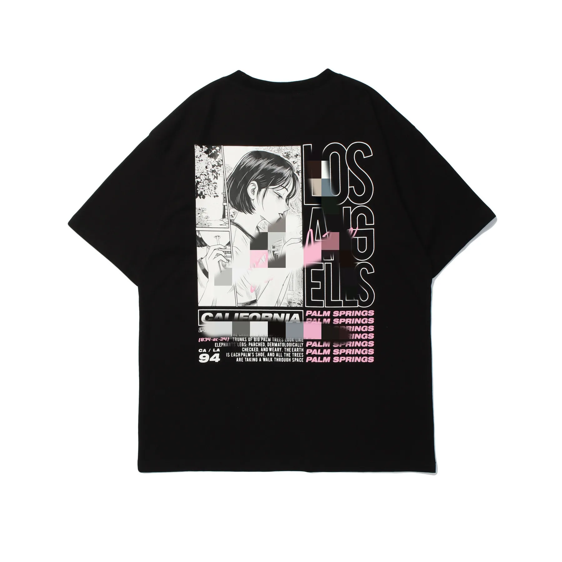 

PYJTRL Summer New Cartoon Trendy Short Sleeves