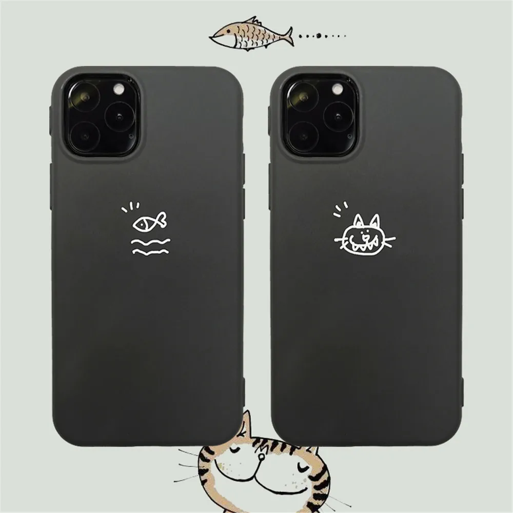 Новый чехол из ТПУ для iPhone 12 Mini/11/12 Pro Max XR XS мягкий телефона SE 2020 6S 7 8Plus|Бамперы| |