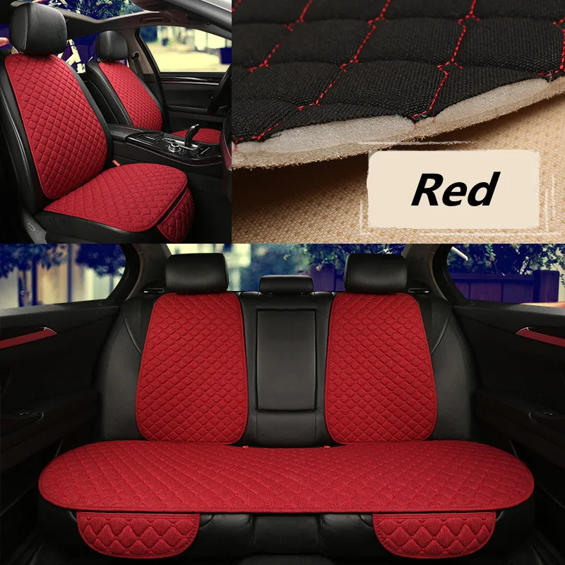 

5Seats Flax Car Seat Covers For Chevrolet Evanda Blazer Cruze Captiva Corvette Aveo Impala Camaro Malibu Auto Chair Seat Cushion