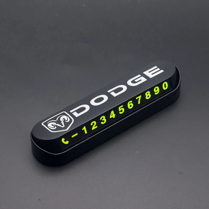 Автомобильный Стайлинг карточка с телефоном для временной парковки номерная