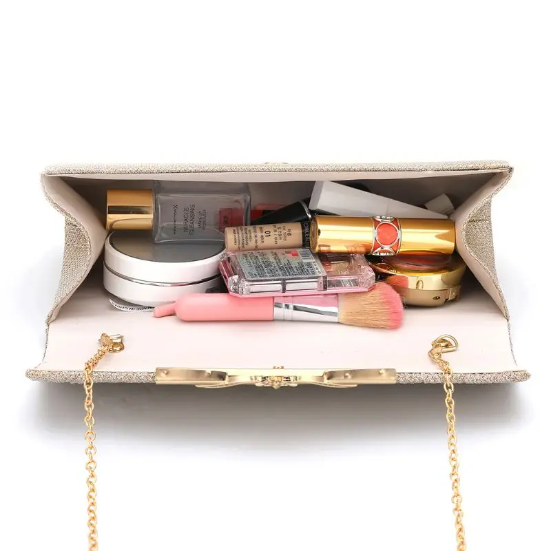 Женская вечерняя сумка через плечо Свадебный клатч Свадебная Сумка