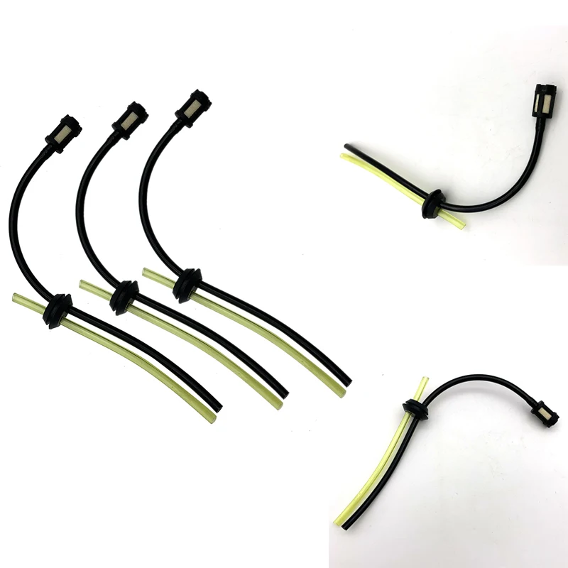 

Запасные части для инструмента, топливный шланг, масляная труба + топливный фильтр в сборе, запчасти для бензопилы, для триммера для травы