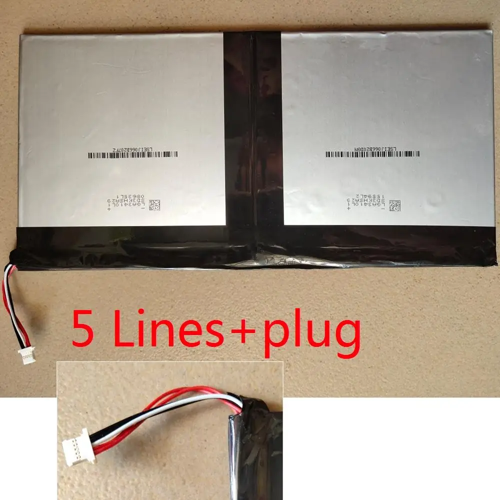Аккумулятор для Jumper Ezbook 2 Tablet PC Ezbook2 литий-полимерный перезаряжаемый аккумулятор сменный аккумулятор 3,8 в 10000 мАч - Цвет: 5-Lines
