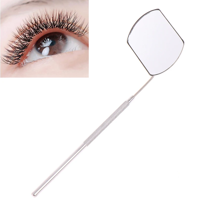 

Eyelash Extension Mirror Large Makeup Mirror Magnifying Beauty Long Handle Mirror for Checking False Eyelashes Tools Makeup Tool