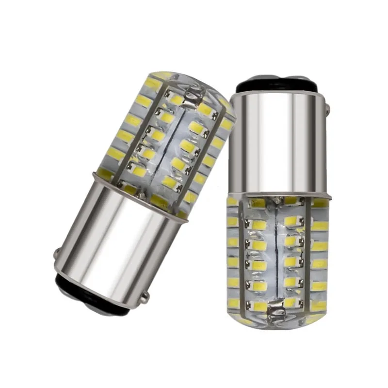 2 шт Автомобильный светодиодный стробоскоп 1157 3014 48smd тормозной светильник