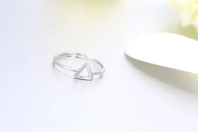 Kindey новые модные серебристого цвета треугольные кольца для мужчин и женщин Boho