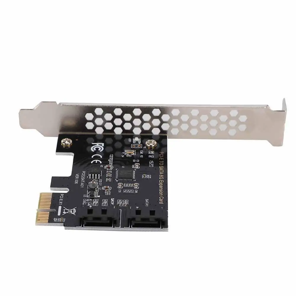 1X 4X 8X 16X PCI E карты Express на SATA 3 0 2 портовые III 6 Гбит/с расширительные платы адаптера