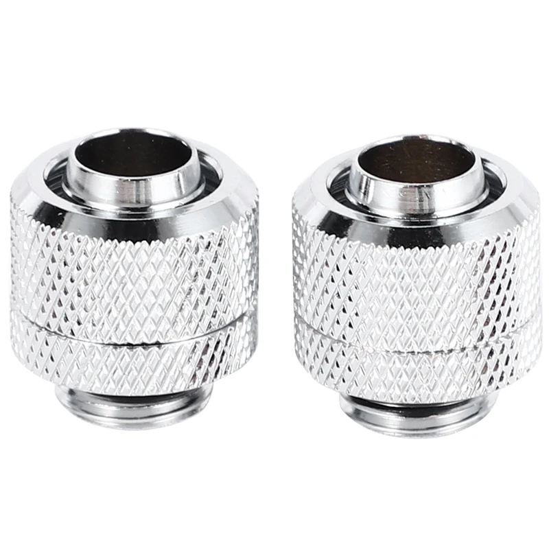 

2Pcs Water Cooling Fittings G1/4 External Thread Pagoda For 9.5X12.7Mm Soft Tube Computer Cooling System Connector