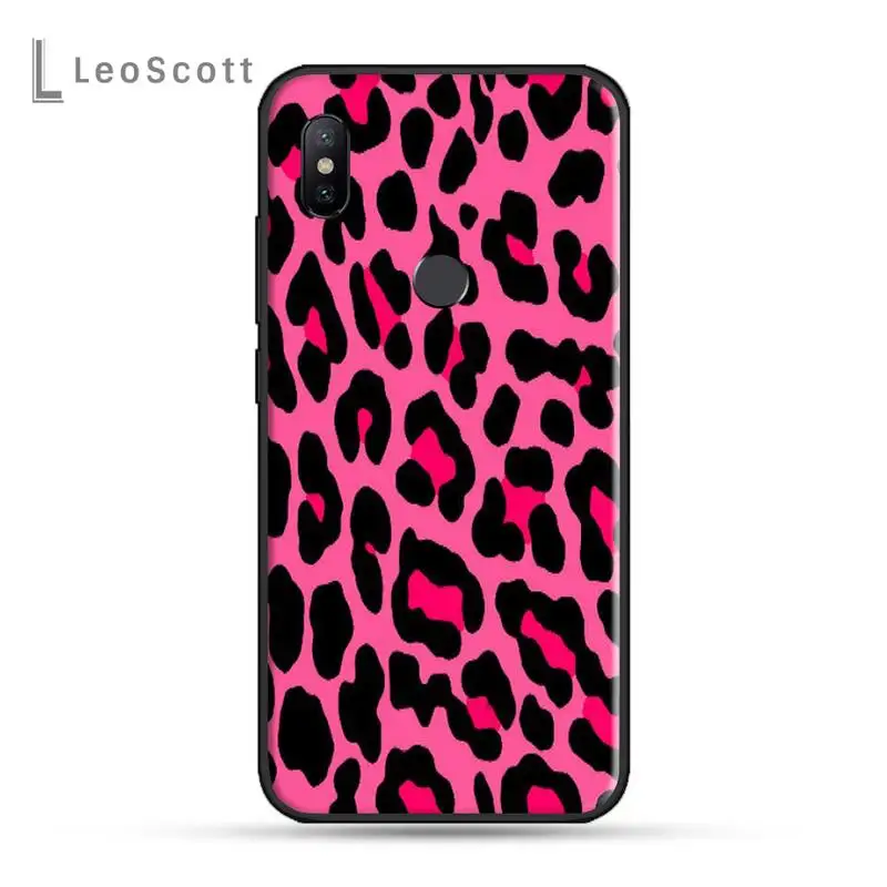 

Leopard Phone Case For xiaomi Redmi 5 5A plus 7A 8 note 2 3 4 5 5A 6 7 GO K20 A2