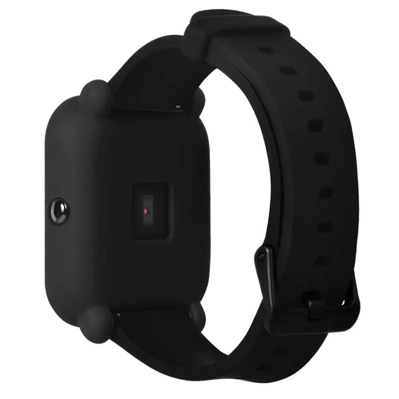 Мягкий ТПУ защитный силиконовый чехол Полный Чехол s для Huami Amazfit Bip Youth Watch SSA-19ING |