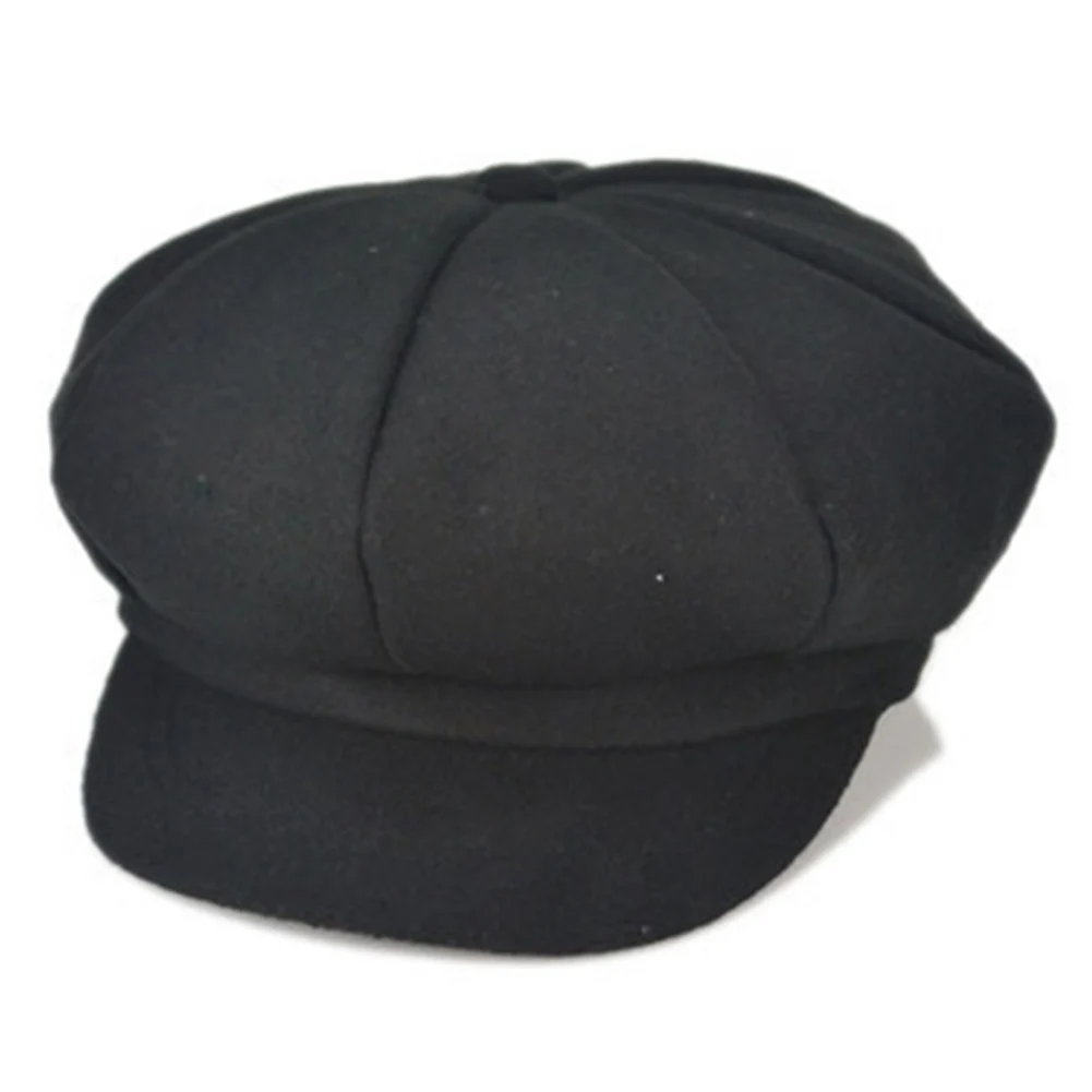 Шапка берет унисекс восьмиугольная на осень/зиму|Шапки для девочек| |