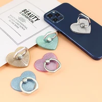 finger ring mobile phone holder stand heart shape for phones grip support accessories cell mount telephone smartphone cellphone