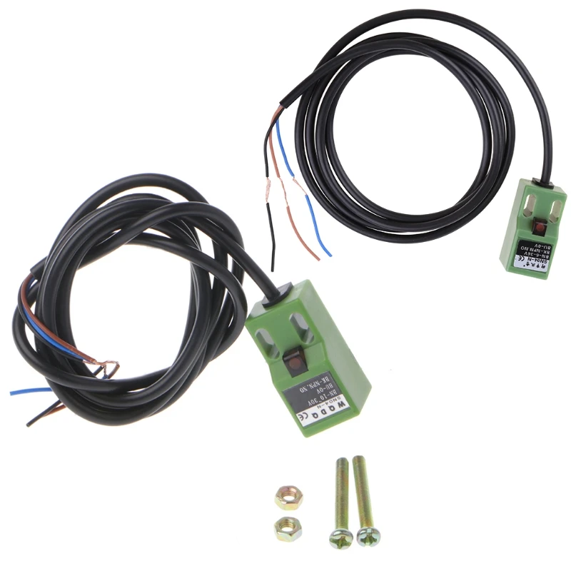 ABS Пластик Индуктивный бесконтактный Сенсор переключатель SN04-N с источником