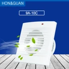 Бесшумный вытяжной потолочный вентилятор Hon  Guan, 4 дюйма, 220 В, 110 В, настенное крепление на окно, экстрактор воздуха для ванны, кухонная вытяжка, вентилятор для дома